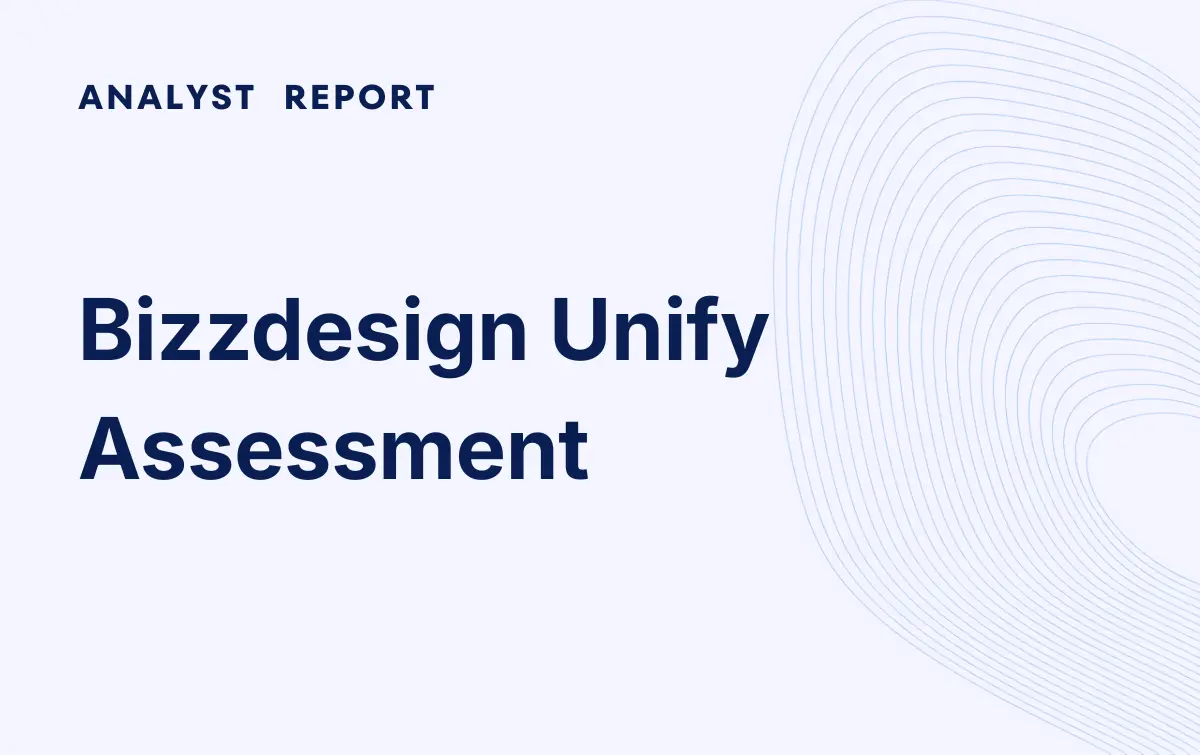 Bizzdesign Unify independent assessment